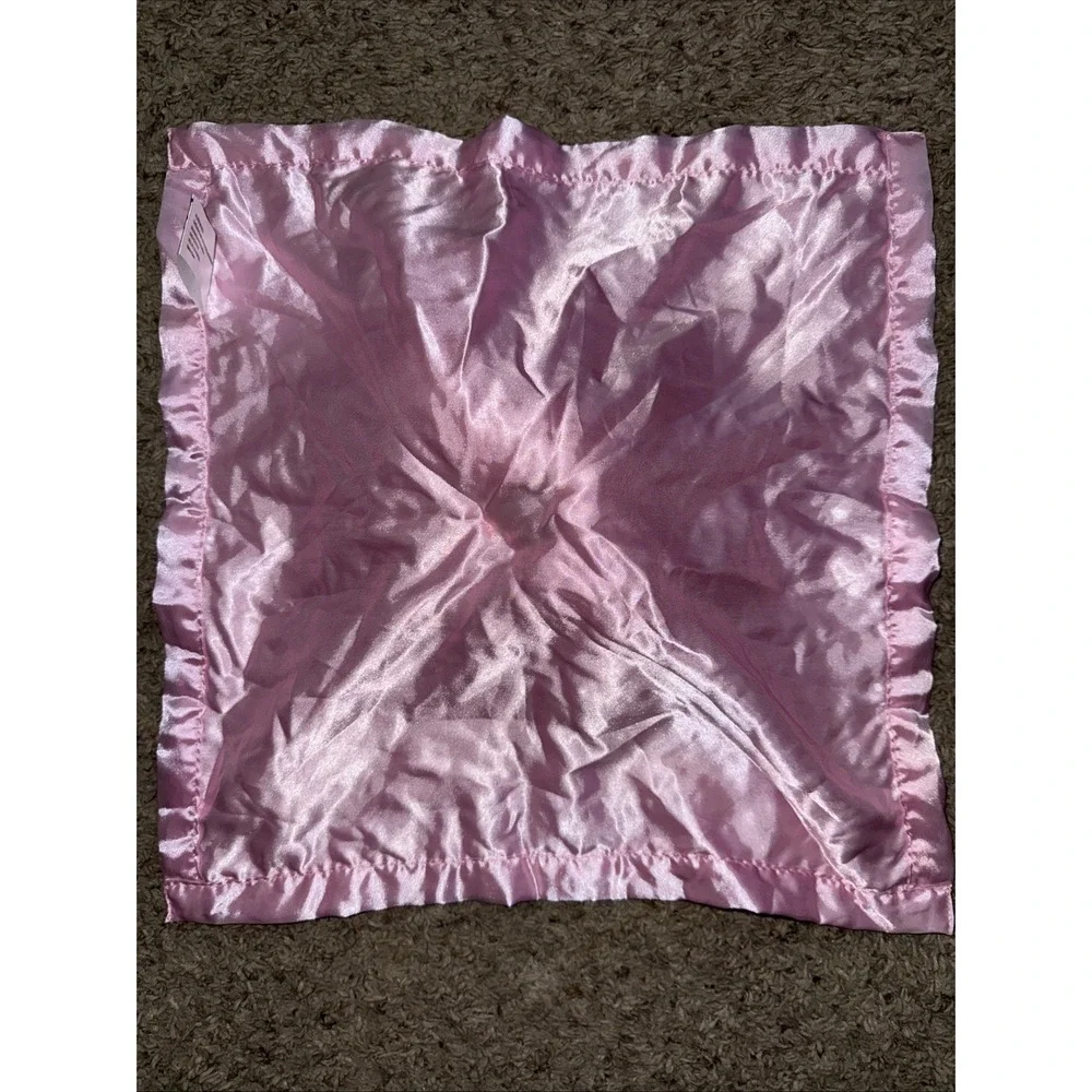 NEW Pro Goleem Lovey for Babies Bunny Pink Minky Security Blanket  Boxed‎